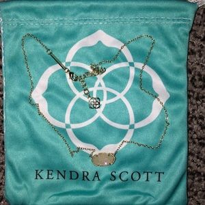 Kendra Scott Necklace In Iridescent Drusy